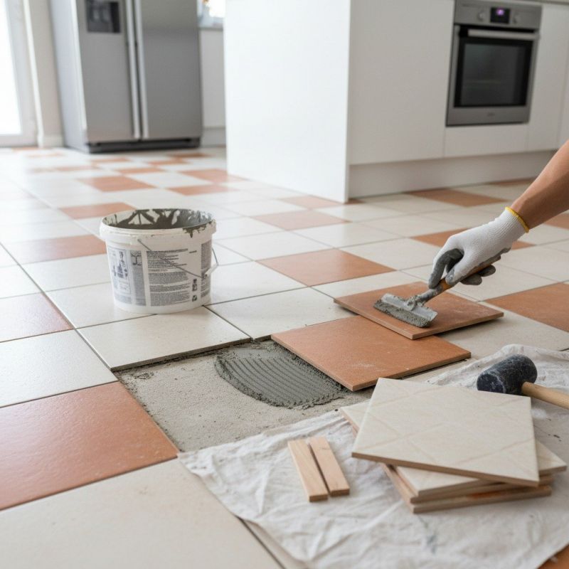 Tile Floor Reglazing